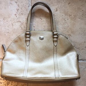 Coach Gold Satchel